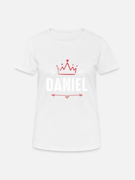 Daniel - Women's Breathable T-Shirt - white