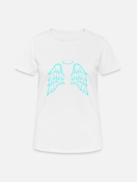 Angel wings wing angel - Women's Breathable T-Shirt - white
