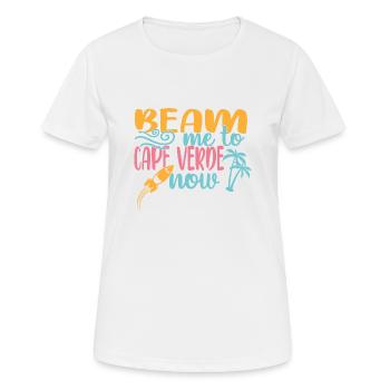 Cape Verde - Women's Breathable T-Shirt - white - Front - AI Model Female 172 dark (172cm)