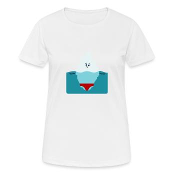 |ceberg en Slip - T-shirt respirant Femme - blanc - Devant - AI Model Female 172 dark (172cm)