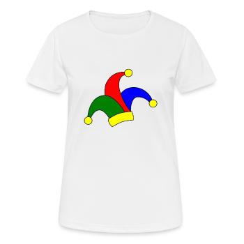 Fool's Cap - Women's Breathable T-Shirt - white - Front - AI Model Female 172 dark (172cm)