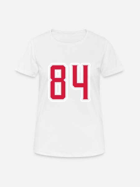 Symbole numérique 84 - T-shirt respirant Femme - blanc