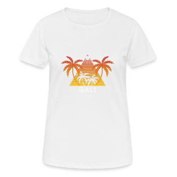 Bali - T-shirt respirant Femme - blanc - Devant - AI Model Female 172 dark (172cm)