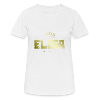 TEST ELISA - T-shirt respirant Femme - blanc - Devant - AI Model Female 172 dark (172cm)