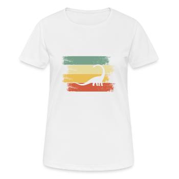 Dino - Women's Breathable T-Shirt - white - Front - AI Model Female 172 dark (172cm)