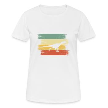 Dino - Women's Breathable T-Shirt - white - Front - AI Model Female 172 dark (172cm)