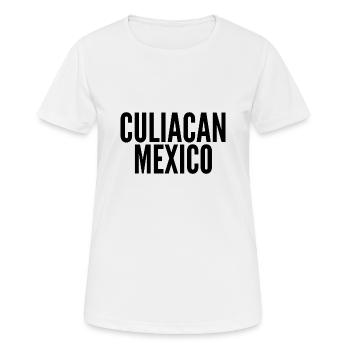 Culiacan Mexico - T-shirt respirant Femme - blanc - Devant - AI Model Female 172 dark (172cm)