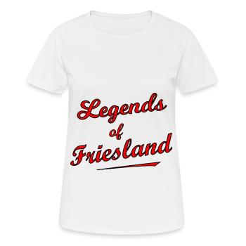 Légendes de la Frise - T-shirt respirant Femme - blanc - Devant - AI Model Female 172 dark (172cm)