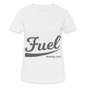 Gasoline nothing else - Women's Breathable T-Shirt - white - Front - AI Model Female 172 dark (172cm)