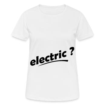 Voitures électriques - T-shirt respirant Femme - blanc - Devant - AI Model Female 172 dark (172cm)