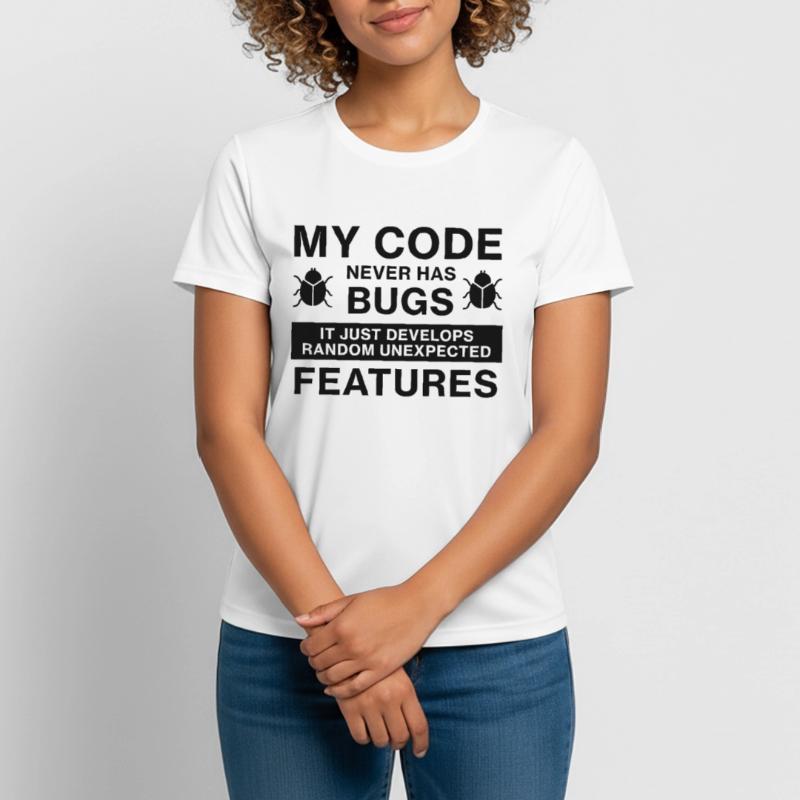 Codage du programmeur codeur T-shirt respirant Femme