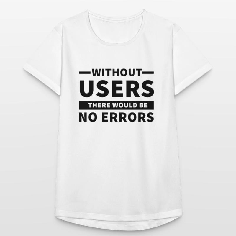 Coder Programmer User Error Coding Women's Breathable T-Shirt