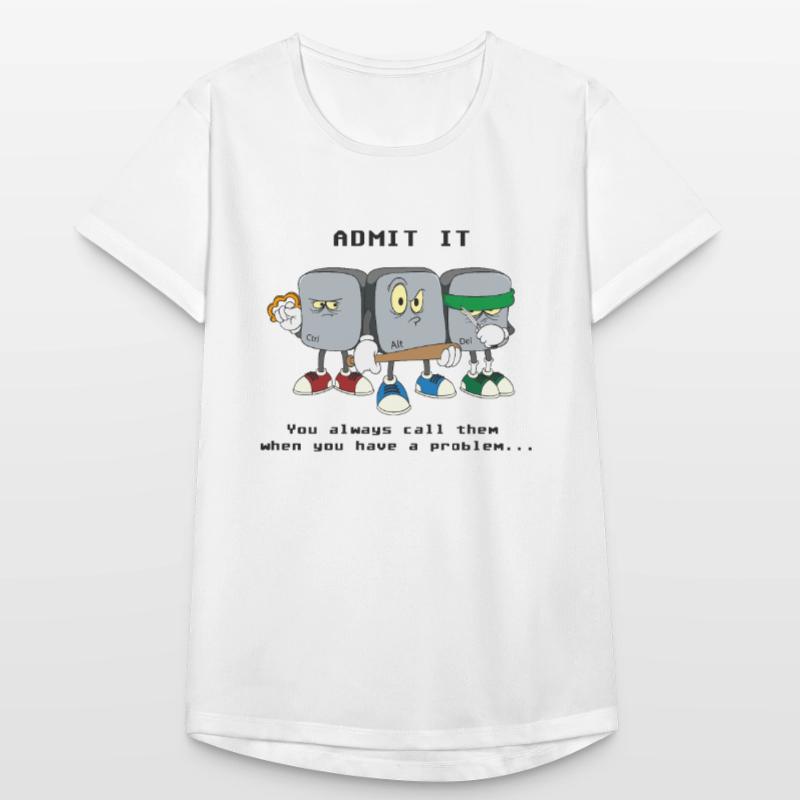 Strg Alt Entf Computer Informatiker Programmierer Frauen T-Shirt atmungsaktiv