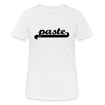Passendes Zwillingsoutfit eineiige Zwillinge - Frauen T-Shirt atmungsaktiv - Weiß - Vorne - AI Model Female 172 dark (172cm)