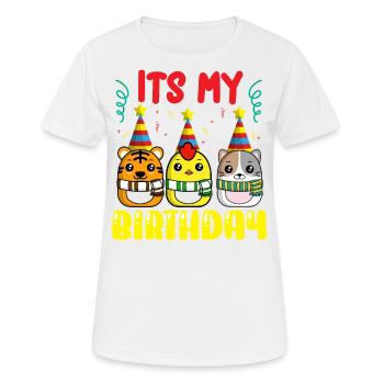 Not allowed in Nice Class 9,16; UK, EM, US - Women's Breathable T-Shirt - white - Front - AI Model Female 172 dark (172cm)