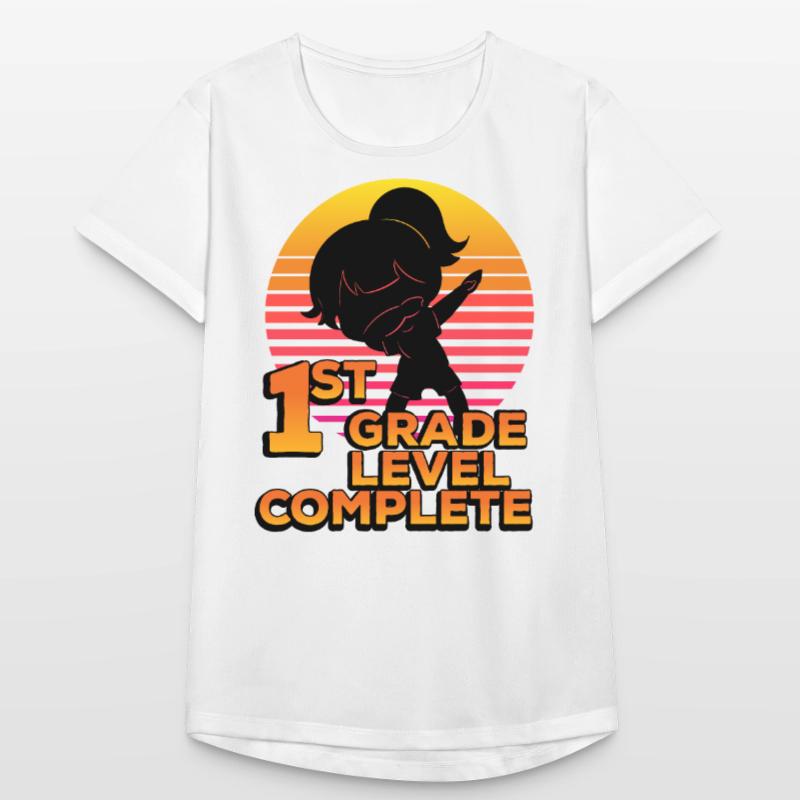 1st Class Level Complete silhouette dot end Women's Breathable T-Shirt