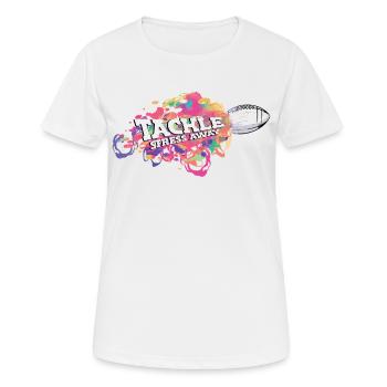 Tackle Stress Away Sports Stress Awareness - Frauen T-Shirt atmungsaktiv - Weiß - Vorne - AI Model Female 172 dark (172cm)