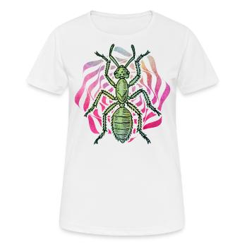 ant - Women's Breathable T-Shirt - white - Front - AI Model Female 172 dark (172cm)