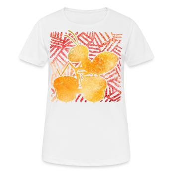 Ameise - Frauen T-Shirt atmungsaktiv - Weiß - Vorne - AI Model Female 172 dark (172cm)