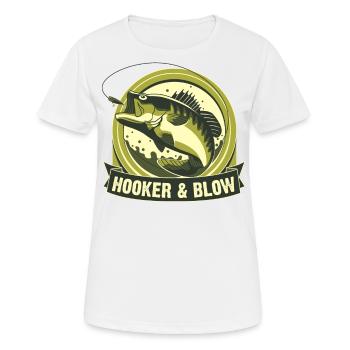 Hookers and Blow - Women's Breathable T-Shirt - white - Front - AI Model Female 172 dark (172cm)