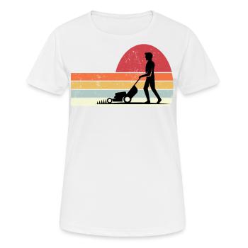 Tondeuse - T-shirt respirant Femme - blanc - Devant - AI Model Female 172 dark (172cm)
