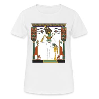 Osiris - Frauen T-Shirt atmungsaktiv - Weiß - Vorne - AI Model Female 172 dark (172cm)