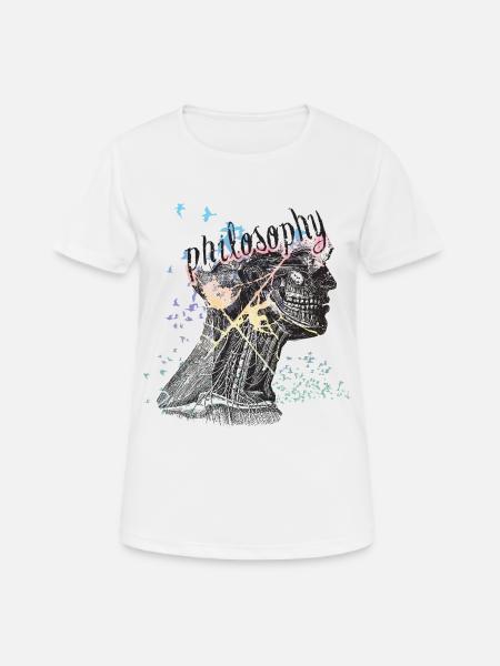Philosophy - Women's Breathable T-Shirt - white