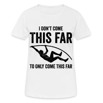 Stabhochsprung - Frauen T-Shirt atmungsaktiv - Weiß - Vorne - AI Model Female 172 dark (172cm)