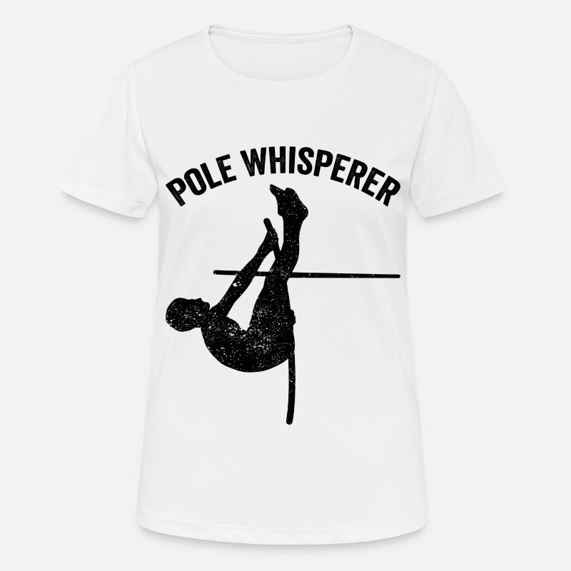 Fun Pole Vault Pole Vault - Women's Breathable T-Shirt - white
