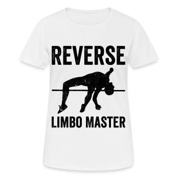 Lustiger Stabhochsprung Stabhochsprung - Frauen T-Shirt atmungsaktiv - Weiß - Vorne - AI Model Female 172 dark (172cm)