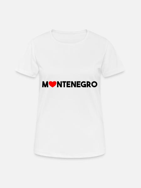 Montenegro! - Women's Breathable T-Shirt - white