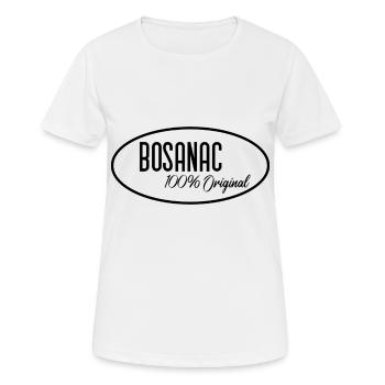 Bosnien Lustiger Bosna Spruch als Geschenk - Frauen T-Shirt atmungsaktiv - Weiß - Vorne - AI Model Female 172 dark (172cm)