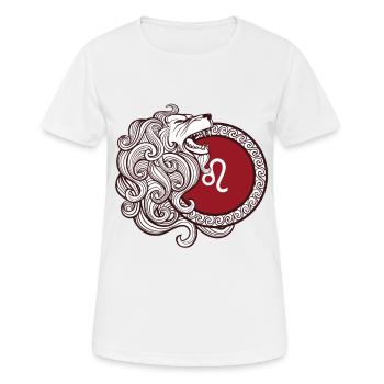 Lion - Women's Breathable T-Shirt - white - Front - AI Model Female 172 dark (172cm)