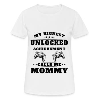 My highest accomplishment calls me grandma - Women's Breathable T-Shirt - white - Front - AI Model Female 172 dark (172cm)
