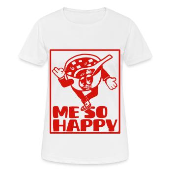 Miso Happy Suppe - Frauen T-Shirt atmungsaktiv - Weiß - Vorne - AI Model Female 172 dark (172cm)