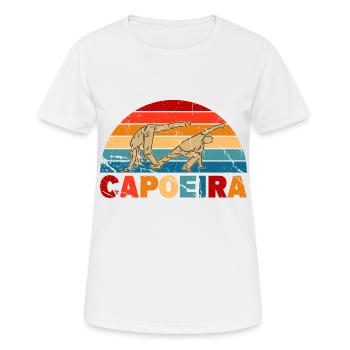 Capoeira - T-shirt respirant Femme - blanc - Devant - AI Model Female 172 dark (172cm)