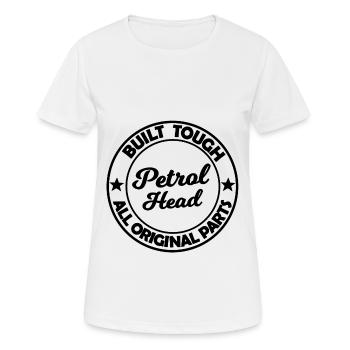 Tête d’essence - T-shirt respirant Femme - blanc - Devant - AI Model Female 172 dark (172cm)