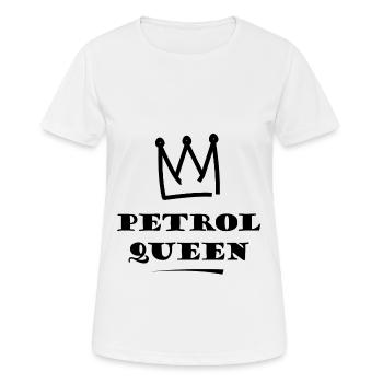 Reine de l’essence - T-shirt respirant Femme - blanc - Devant - AI Model Female 172 dark (172cm)