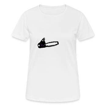 saw it all! - Women's Breathable T-Shirt - white - Front - AI Model Female 172 dark (172cm)