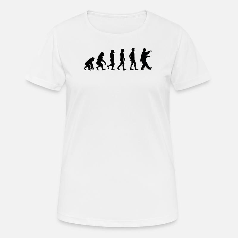 Evolution Tai Chi Taiji Chuan - Women's Breathable T-Shirt - white