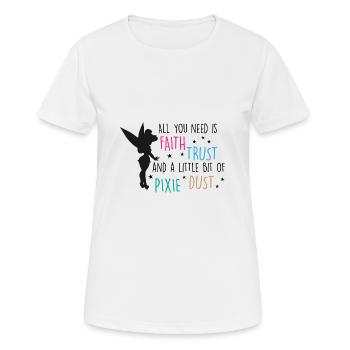 Fairy elf - Women's Breathable T-Shirt - white - Front - AI Model Female 172 dark (172cm)