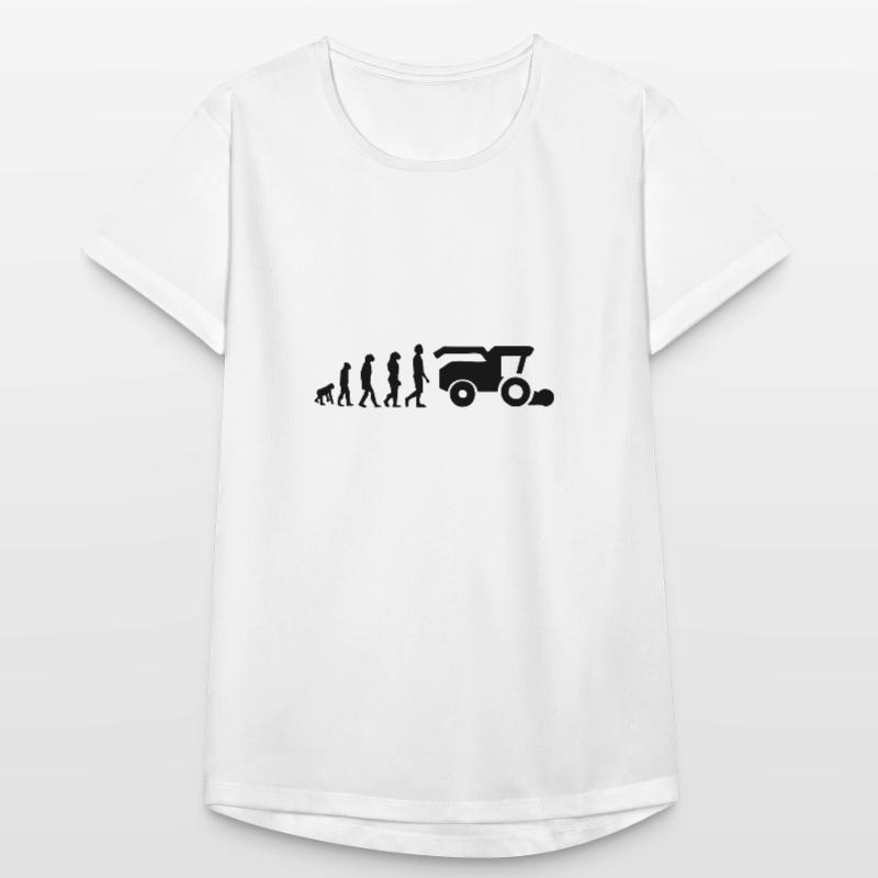 Moissonneuse évolution T-shirt respirant Femme