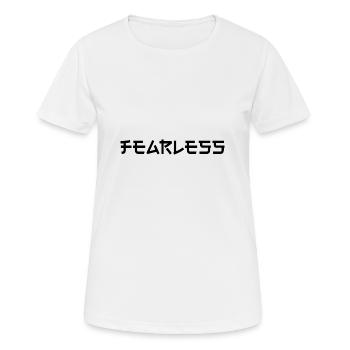 Fearless - Women's Breathable T-Shirt - white - Front - AI Model Female 172 dark (172cm)