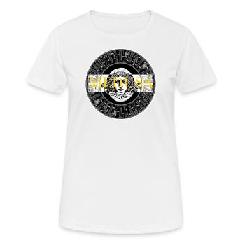 Medusa - Women's Breathable T-Shirt - white - Front - AI Model Female 172 dark (172cm)
