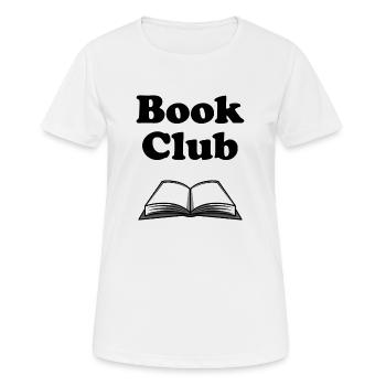 Buchgemeinschaft - Frauen T-Shirt atmungsaktiv - Weiß - Vorne - AI Model Female 172 dark (172cm)