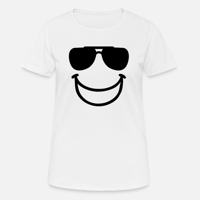Laugh - Women's Breathable T-Shirt - white