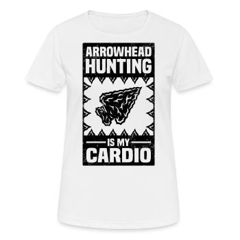 Collect arrowheads - Women's Breathable T-Shirt - white - Front - AI Model Female 172 dark (172cm)