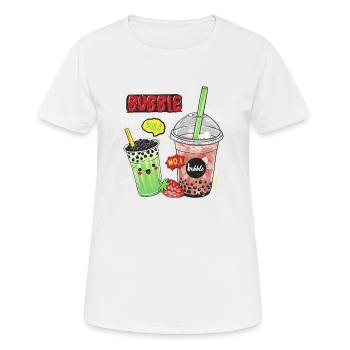 Bubble tee chemises cool ch / at - T-shirt respirant Femme - blanc - Devant - AI Model Female 172 dark (172cm)