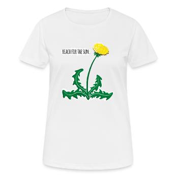 fall is for you - Women's Breathable T-Shirt - white - Front - AI Model Female 172 dark (172cm)