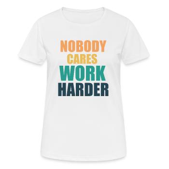 An exclusive design also ideal as a gift Nobo - Women's Breathable T-Shirt - white - Front - AI Model Female 172 dark (172cm)